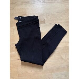 Kenar Black Pants 4 Fitted Stretch Career Casual Everyday Riding‎ Leggings Thick